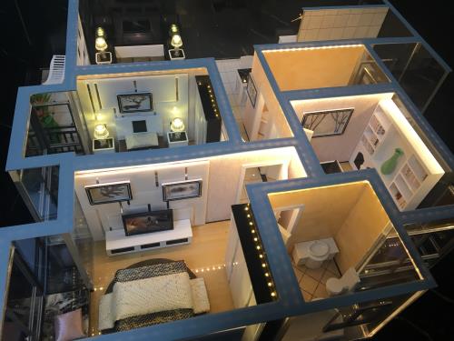 建筑模型設計戶型模型制作如何搭配色彩(圖1) 建筑模型設計戶型模型制作如何搭配色彩(圖1)